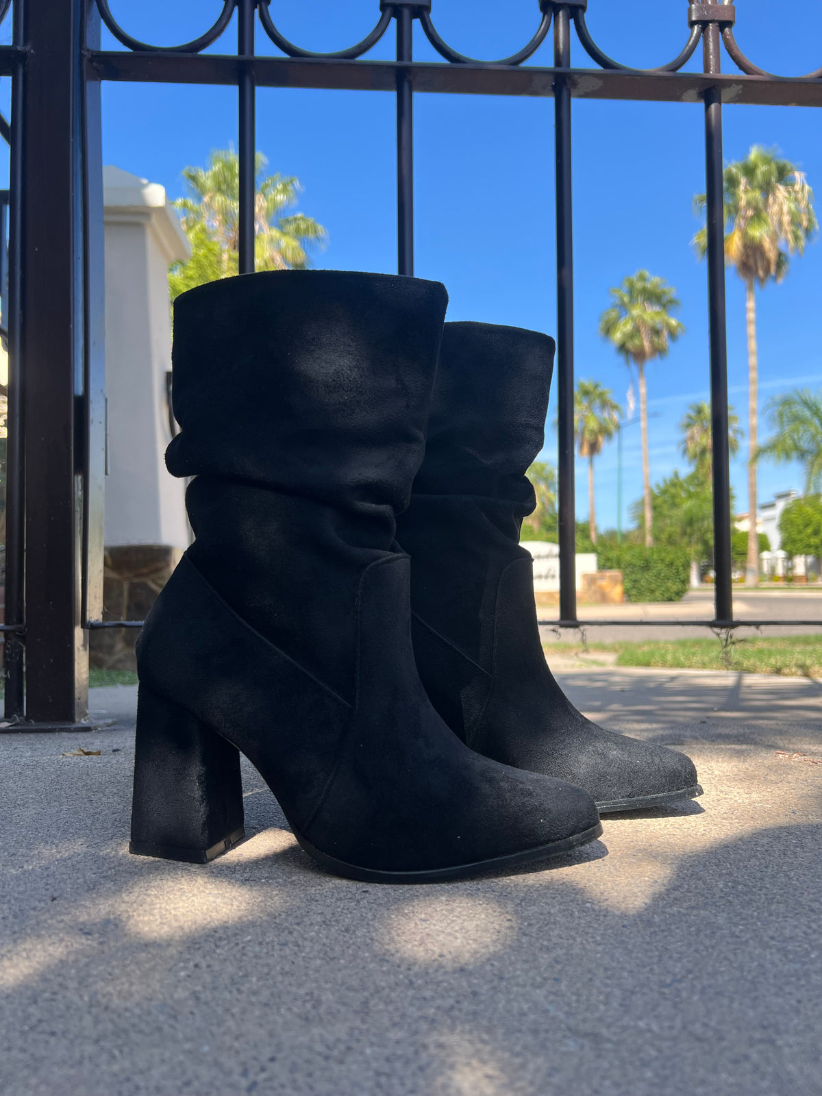 Bota de gamuza 4007