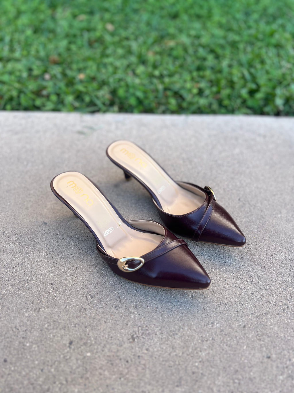 Zapatilla punta picuda 260531