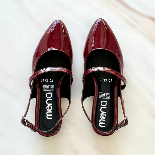 Flats de Charol con Tiras 2533