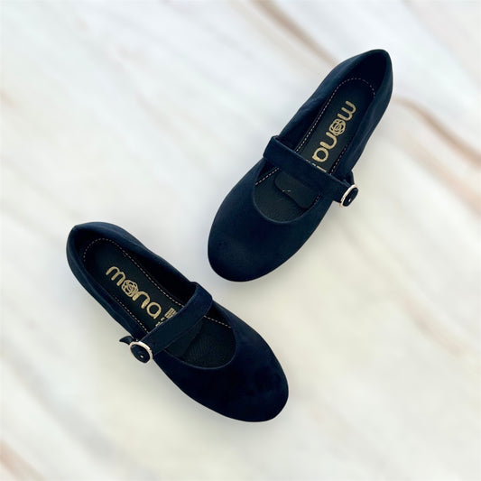 Flats de gamuza 029RR