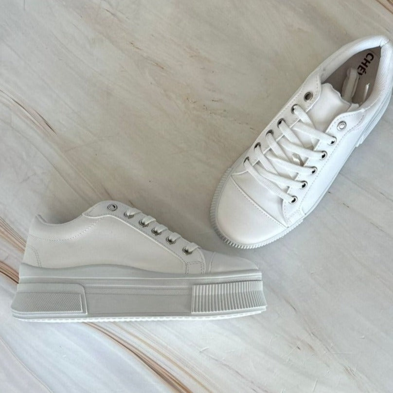 Tennis Blancos con Plataforma 127