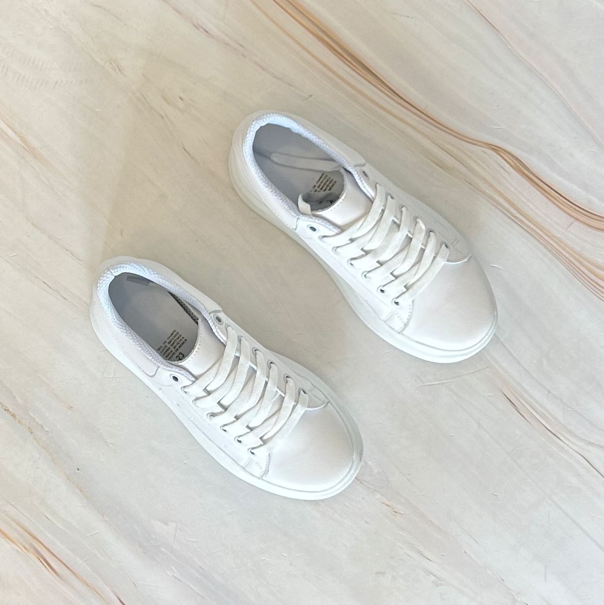 Tenis de Diseño Liso con Plataforma 480