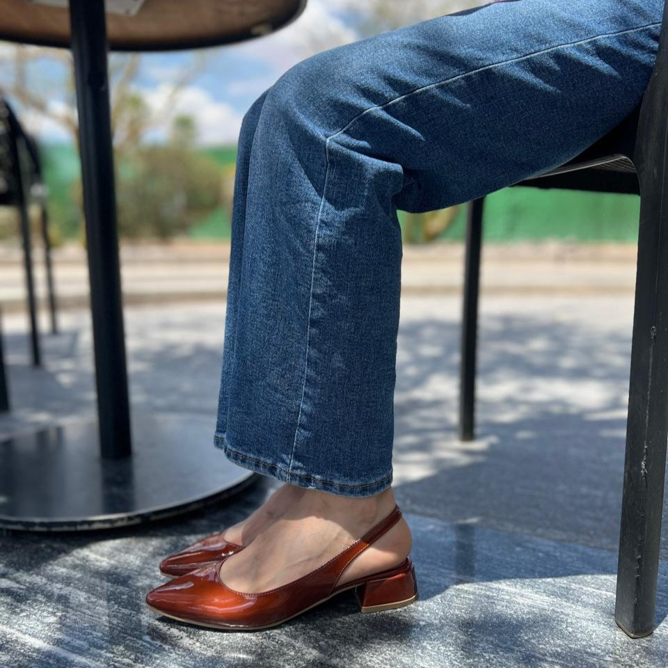 Flats con tacón 2501R