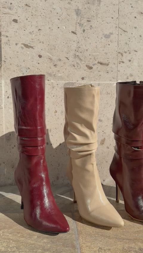 Bota tacón delgado 2005