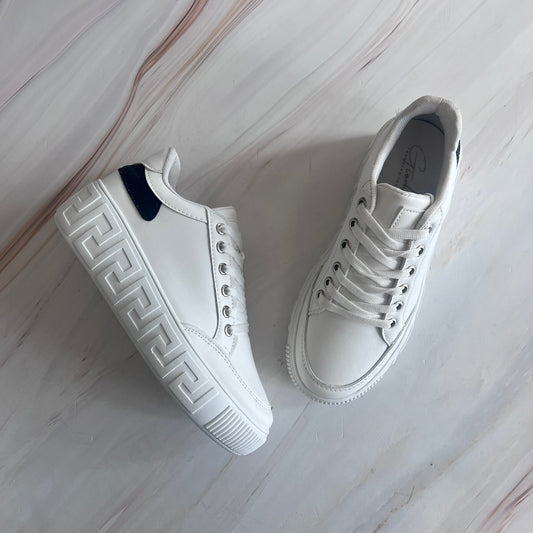 Tenis con suela estampada 813