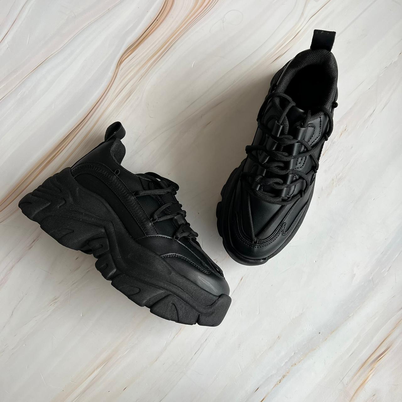 Tenis chunky con doble cordón 6011 – Zapaterías Mona